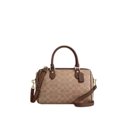 Rowan Satchel Bag In Signature Canvas