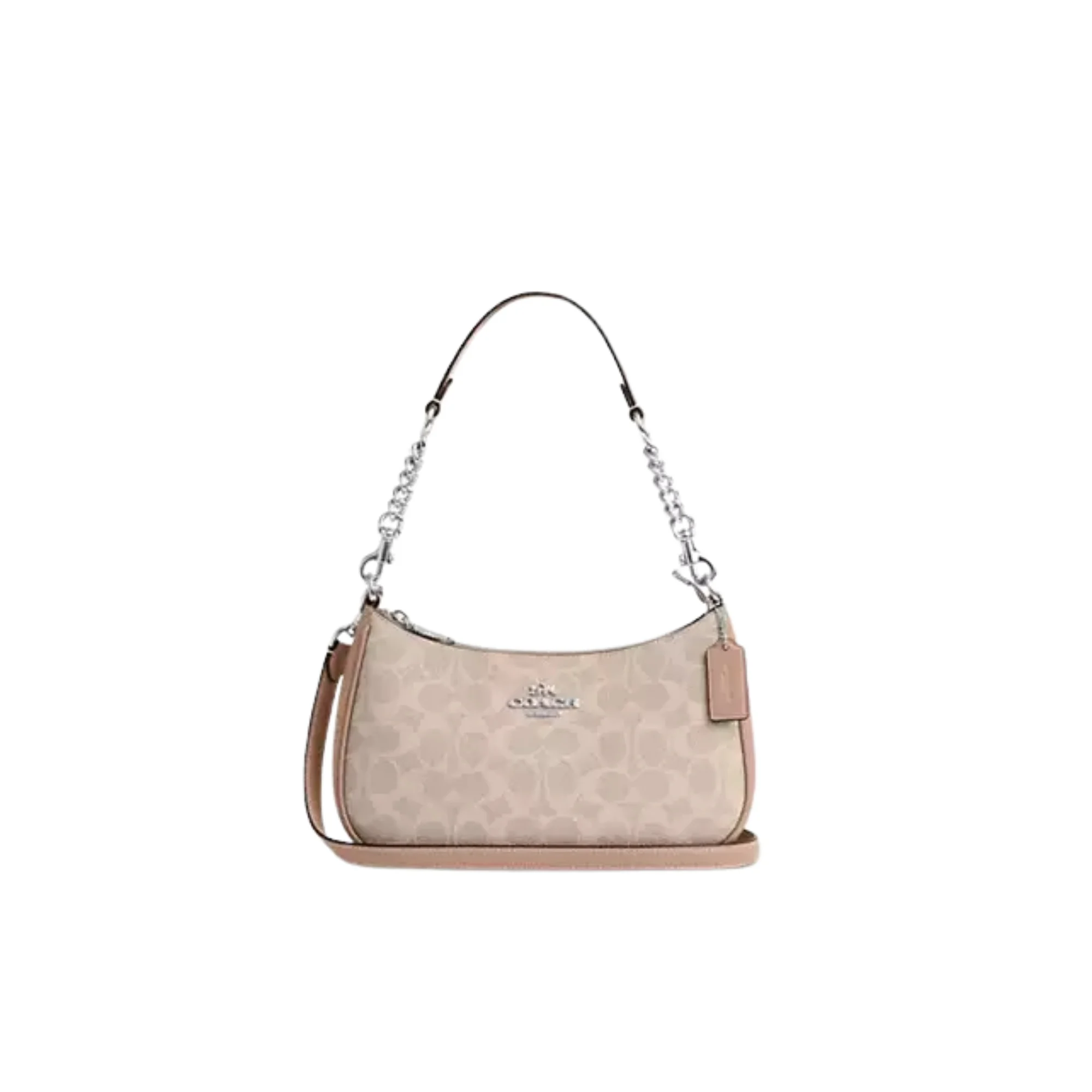Untitled design Teri Shoulder Bag In Signature Canvas - Image 1