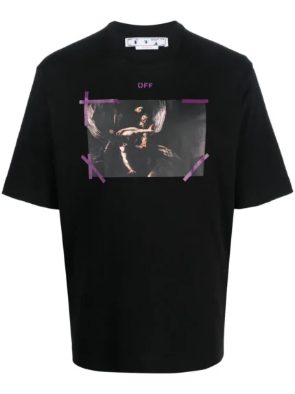 Graphic print cottno T-Shirt
