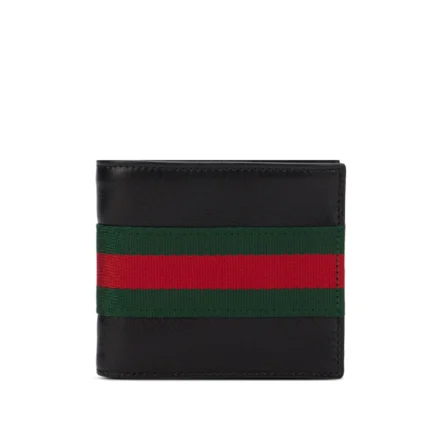 bi-fold Web Trademark in pelle