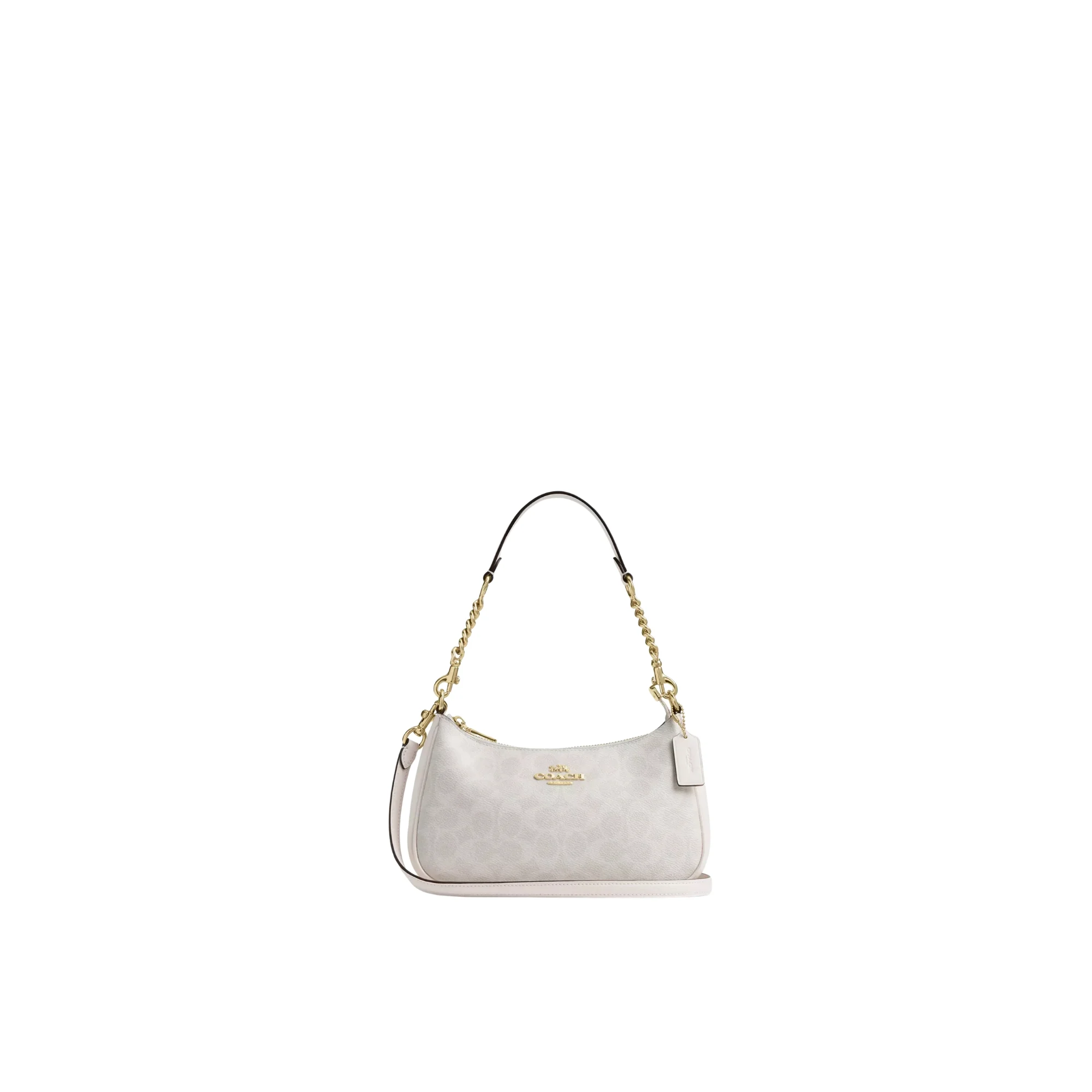 Le Pliage Original Pouch with handle (5) Teri Shoulder Bag In Signature Canvas - Image 1