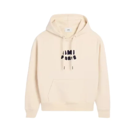 Hoodie with Ami Paris Patch